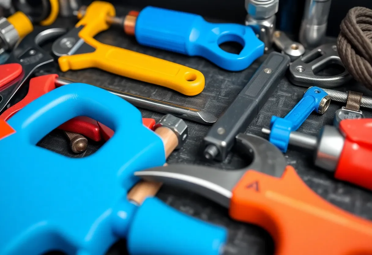 Plumber tools collection