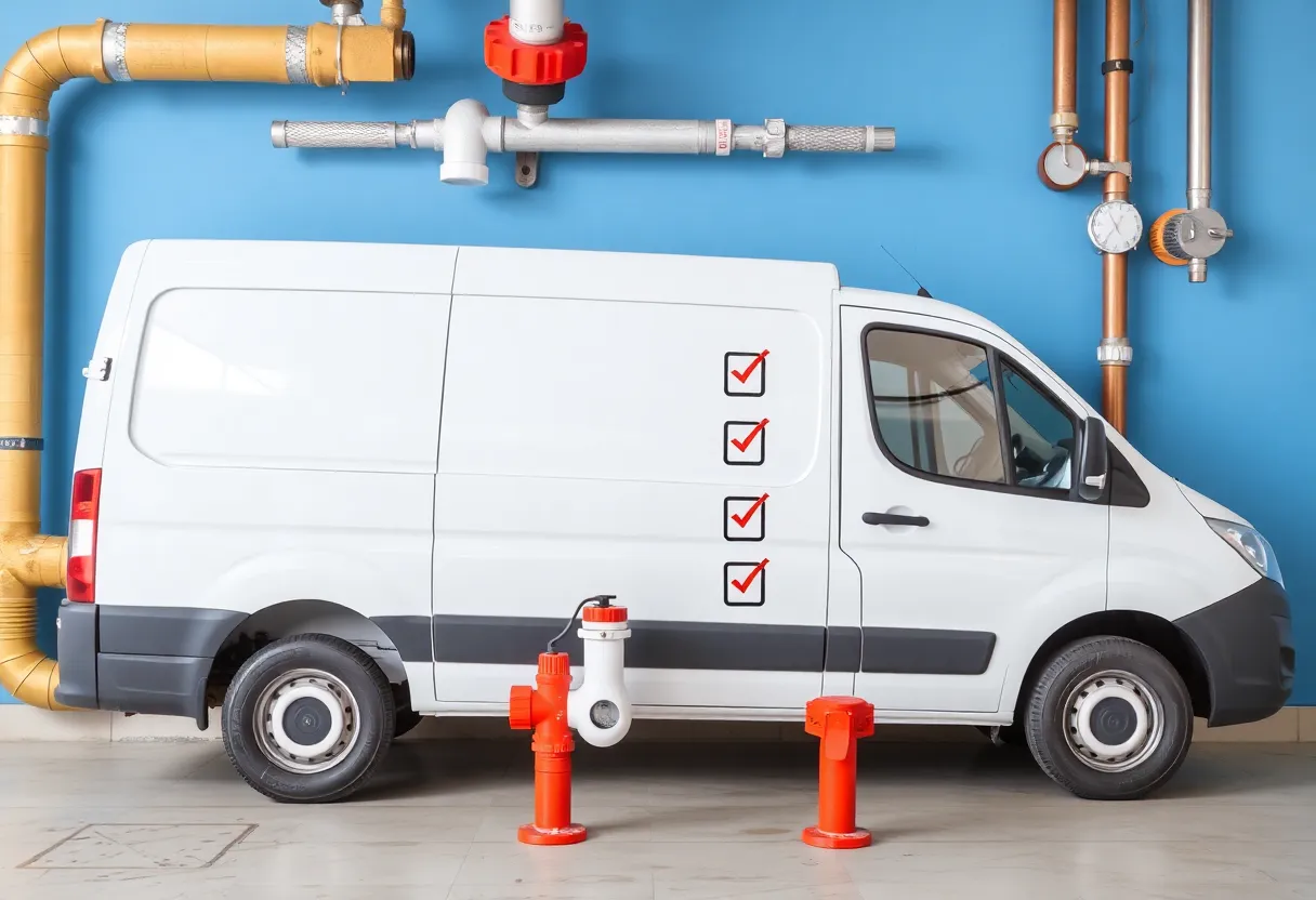 Plumbing maintenance checklist