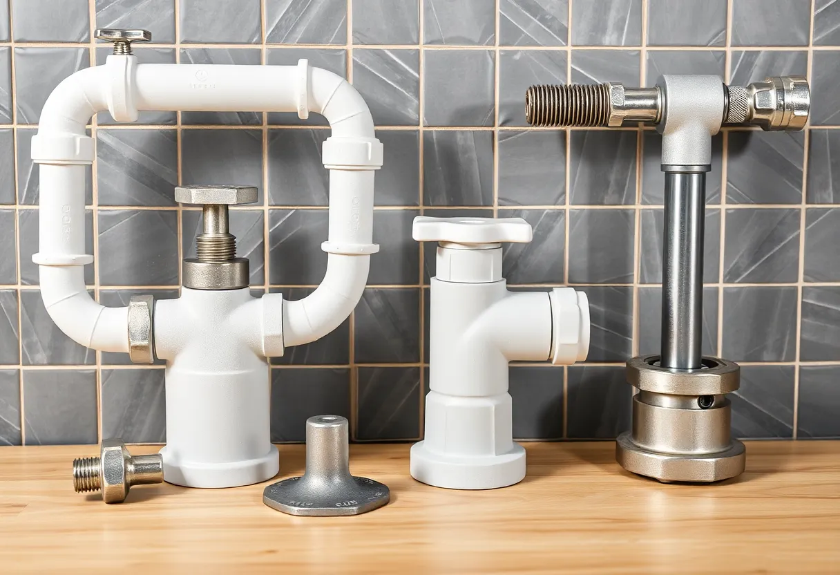Plumbing tools arrangement