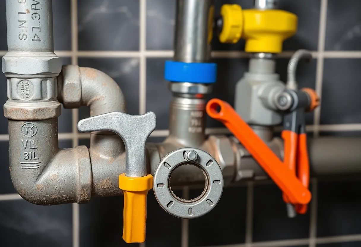 Plumbing maintenance tools