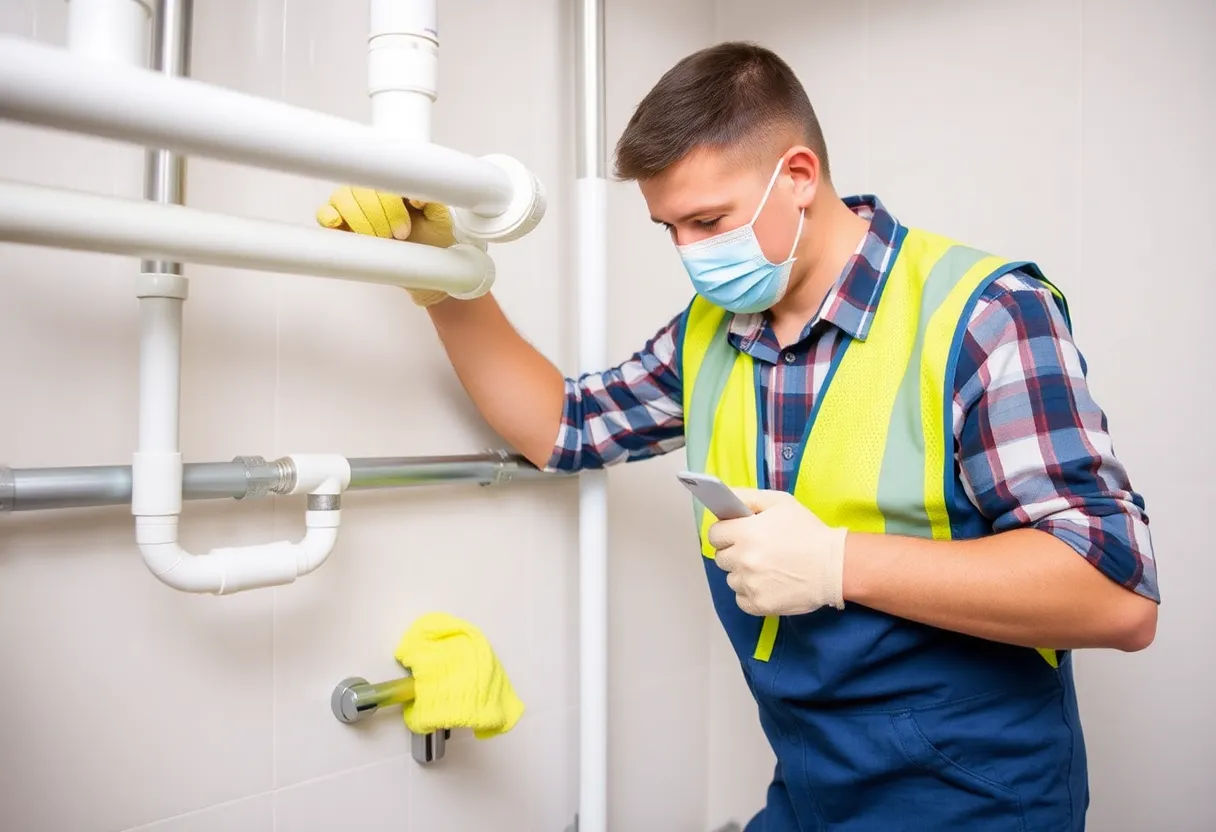 Plumbing system inspection